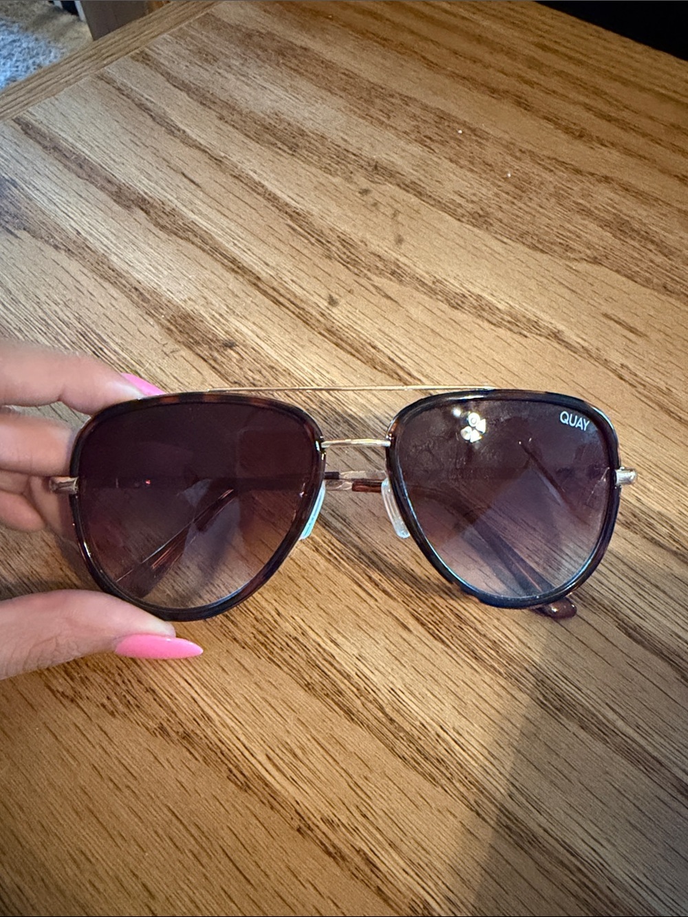 Quay Australia Aviator Sunglasses -
